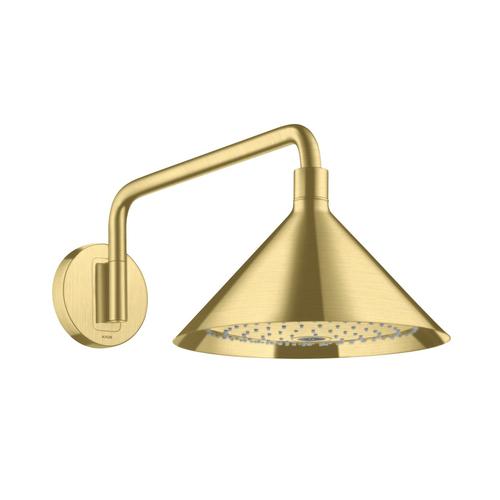 Hansgrohe Kopfbrause Axor Front m.Brausearm Brushed Brass 26021950