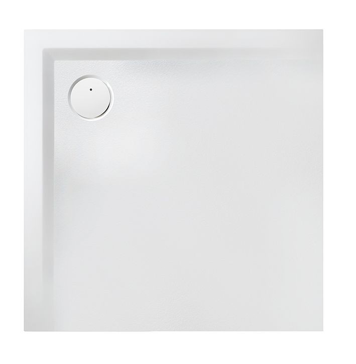 Hoesch Duschwanne Muna 1000x1000x30 mit Antirutsch, Material Solique, Weiß, 4159.010 4159.010 Image