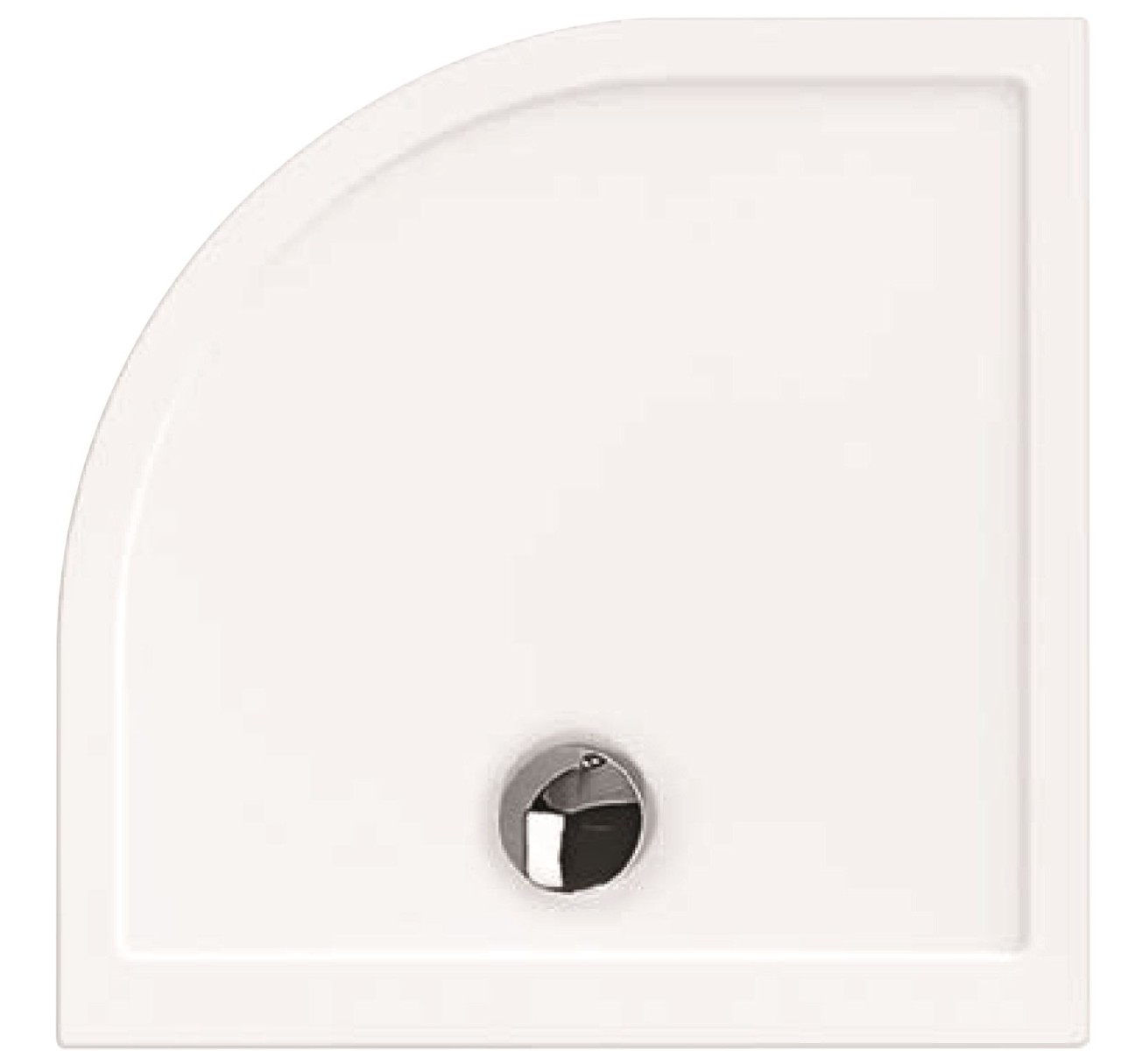 Hoesch Duschwanne Samar Viertelkreis 900x900x20, weiß, 4459.010 4459.010 Image