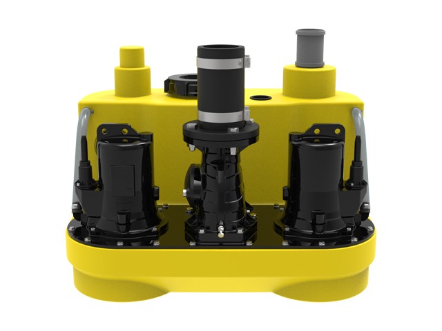 Jung Pumpen Fäkalienhebeanlage Compli 1035/2 Bw JP50104 Image