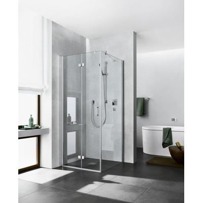 Kermi Pendel-Falttür Diga 2SR 0830x1850, silber hochglanz, ESG Opaco mit KermiClean, DI2SR DI2SR08318VYK Image