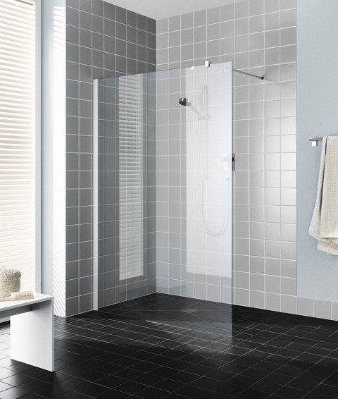 Kermi Walk-In Filia XP TWF 1000x1850, silber hochglanz, ESG klar, FXTWF10018VAK FXTWF10018VAK Image