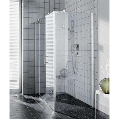 Kermi Seitenwand Filia XP UWD 1000x1850, silber hochglanz, ESG Opaco mit KermiClean FXUWD10018VYK Image