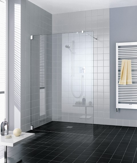 Kermi Walk-In Filia TPF 0870x2000, silber hochglanz, ESG Opaco mit KermiClean, FITPF08720VYK FITPF08720VYK Image