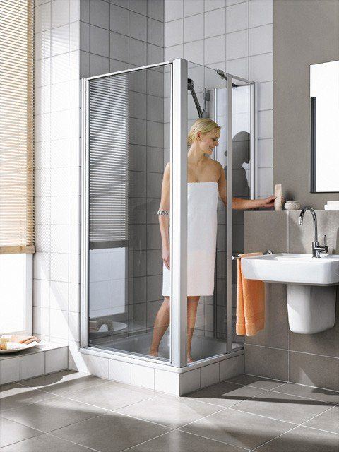 Kermi Seitenwand Ibiza 2000 TGD 0900x1850, weiss, ESG Opaco mit KermiClean, I2TGD090182YK I2TGD090182YK Image