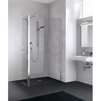 Kermi Walk-In Liga T1R 0900x1850, silber hochglanz, ESG klar mit KermiClean, LIT1R09018VPK LIT1R09018VPK Image