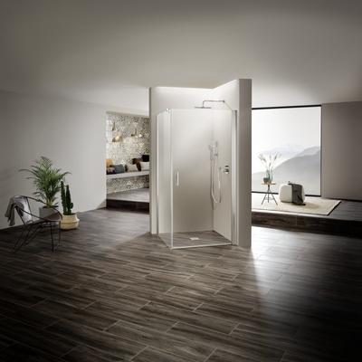 Kermi Pendeltür Pega 1KR 0750x1850 BV: 715-740 SIHG ESG Opaco, PE1KR07518VUK PE1KR07518VUK Image