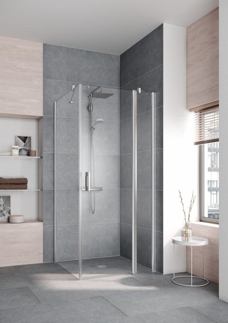 Kermi Pendeltür Pega 1NR 0900x1850 BV: 865-890 SIHG ESG Arena Clean, PE1NR09018VZK PE1NR09018VZK Image