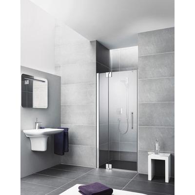 Kermi Pendeltür Pasa XP 1TL 0800x1850, silber hochglanz, ESG Opaco, PX1TL08018VUK PX1TL08018VUK Image