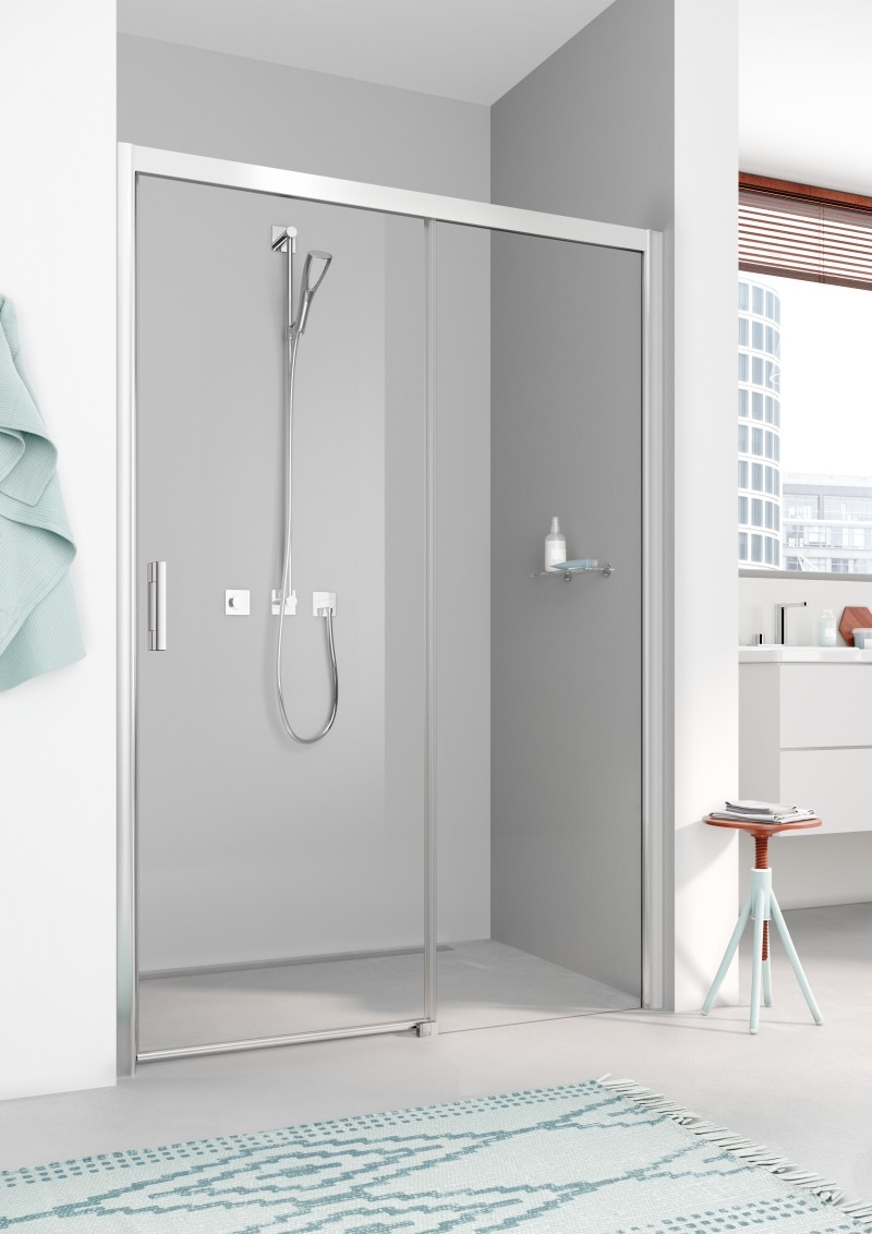 Kermi Gleittür Pega D2R 1230x2000 GAK: 1190-1210 SIHG ESG Opaco Clean, PED2R12320VYK PED2R12320VYK Image