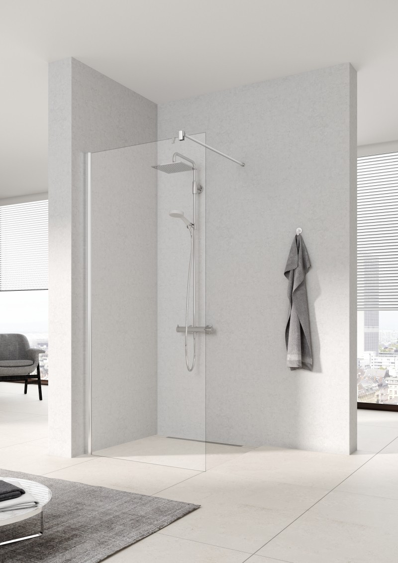 Kermi WALK-IN PEGA TWF 1000x2000 BV: 980-1005 SIHG ESG klar, PETWF10020VAK PETWF10020VAK Image