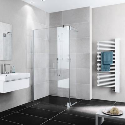 Kermi Walk-In Pasa XP T1L 1430x2000, silber mattglanz, ESG klar mit KermiClean, PXT1L143201PK PXT1L143201PK Image