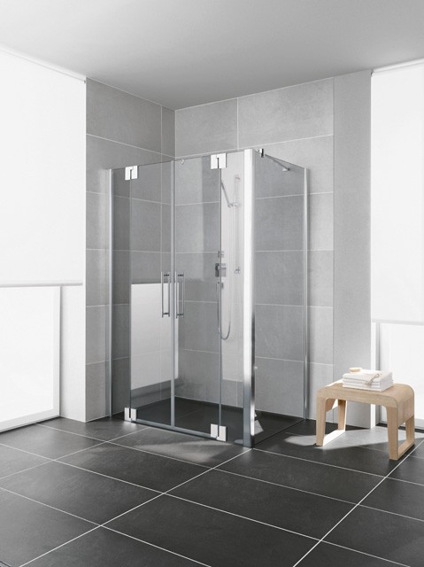 Kermi Pendeltür Pasa XP PTF 1530x2000, silber mattglanz, ESG klar, PXPTF153201AK PXPTF153201AK Image