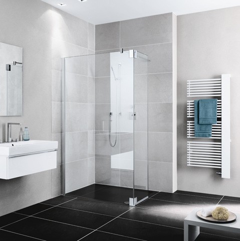 Kermi Walk-In Pasa XP T1L 1200x1850, silber mattglanz, ESG Opaco, PXT1L120181UK PXT1L120181UK Image