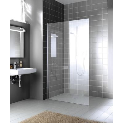 Kermi Walk-In XC WIO 1000x2000, silber hochglanz, ESG Opaco mit KermiClean, XCWIO10020VYK XCWIO10020VYK Image
