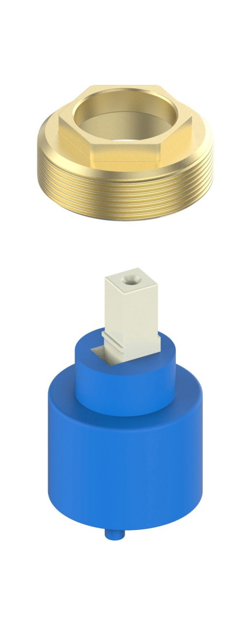 Keuco Kartuschenmutter Ersatzteil ARM 50100 m. Mischwasserkartusche f. 53020/53024, 50100000157 50100000157 Image