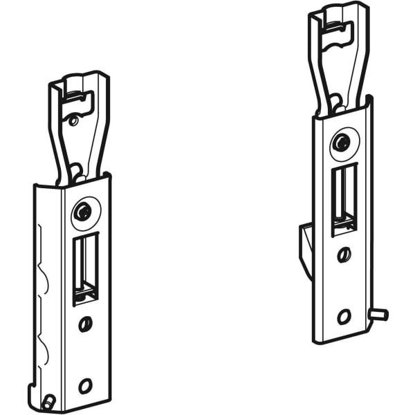 Geberit Schrankaufhänger/Comprimo Eck-WTU's, 595574000, 595574000 Image