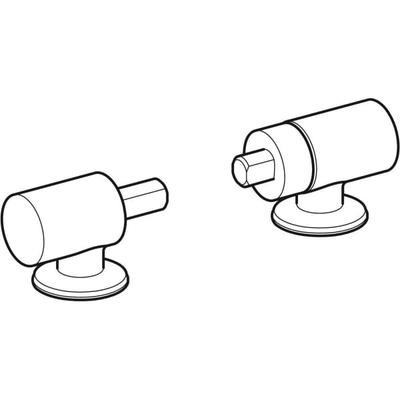 Geberit Edelstahlscharniere 598072000 Image