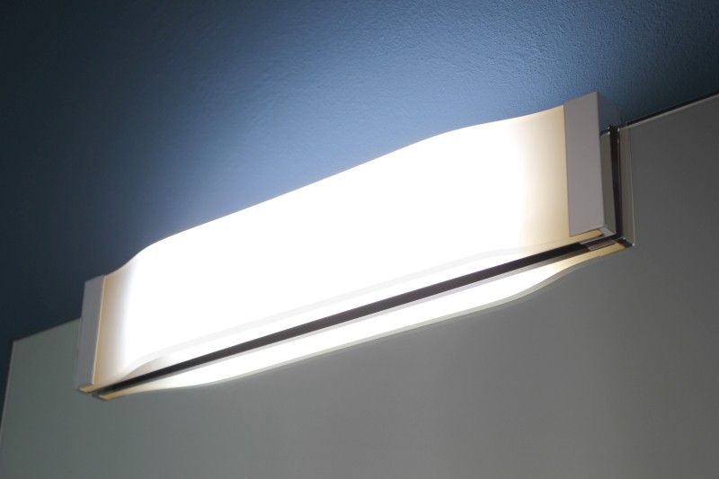 Koh-i-Noor Spiegelleuchte mit LED-Licht ONDA, 7921, CHROM 7921 Image