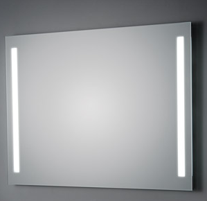 KOH-I-NOOR LED Wandspiegel mit Seitenbeleuchtung, B: 600, H: 1000, T: 33 mm L45714 Image