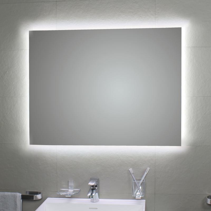 Koh-i-Noor PERIMETRALE AMBIENTE LED Spiegel mit Raumbeleuchtung. Montage waagerecht oder senkrecht., L46015 Image