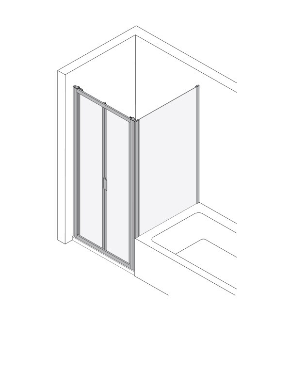 Koralle Falttür myDay FT2 90, VB03409020AA1 VB03409020AA1 Image