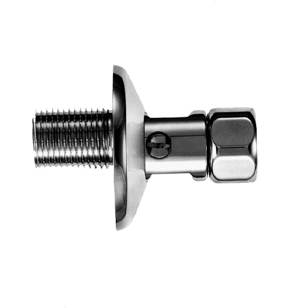 KWC ABSPERRANSCHLUSS EXZ 5 MM, 1/2 X 1/2 CHROM, K.30.90.01.000.43 K.30.90.01.000.43 Image