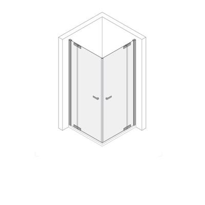 Koralle Eckdusche S800 EPFS L 150, VD00115020CP1 VD00115020CP1 Image