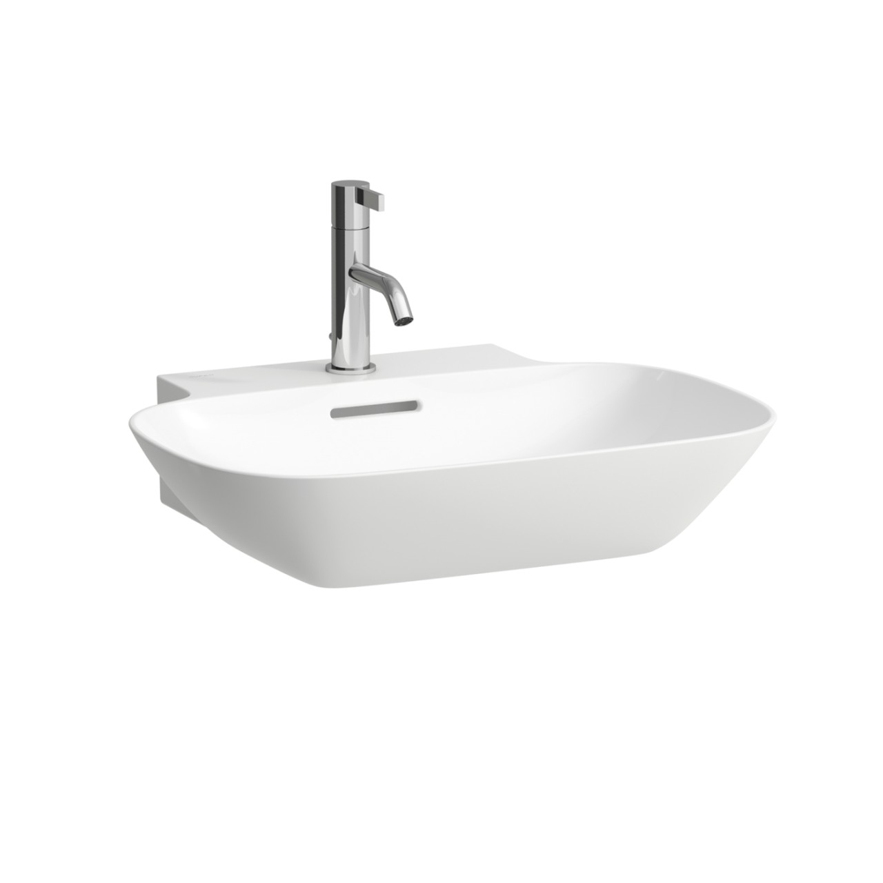 LAUFEN Waschtisch INO 560x450, ohne Hahnloch, mit Überlauf, weiß mit LCC, 81030.2, 8103024001091 H8103024001091 Image