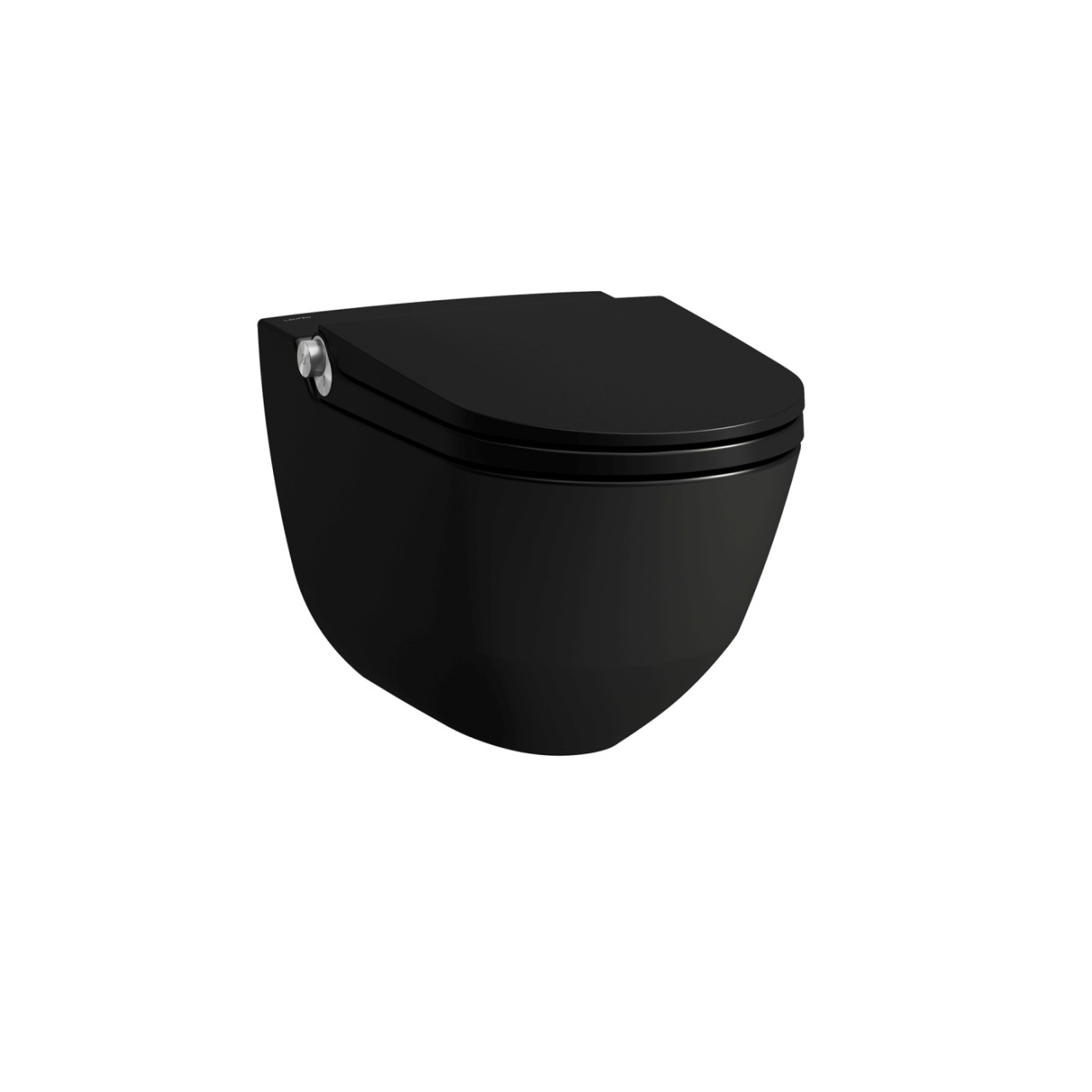 Laufen Dusch-Tiefspül-WC wandhängend RIVA 600x355x405, schwarz matt H8206917160001 Image