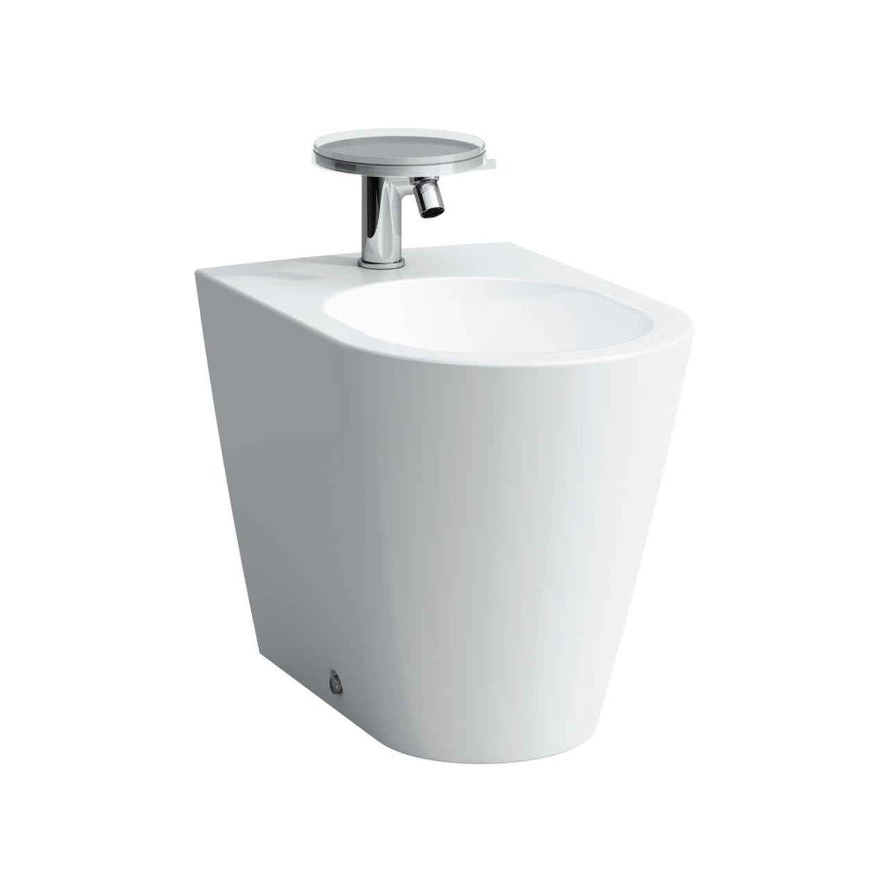 LAUFEN Standbidet Kartell · LAUFEN 370x560, 1 Hahnloch mittig, weiß mit LCC, 83233.1, 8323314003021 H8323314003021 Image