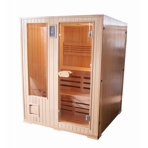 Neuesbad finnische Sauna 152x152x190cm, Hemlock, 3 Personen NB1H603301