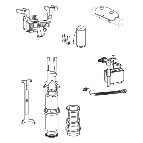 MEPA Reparaturset RS 860/965 WC BF Funk 868,4 MHz, 718932 718932