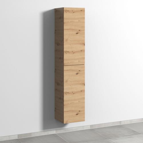 Sanipa 3way Hochschrank mit 2 Türen, Eiche Natural-Touch SM09385