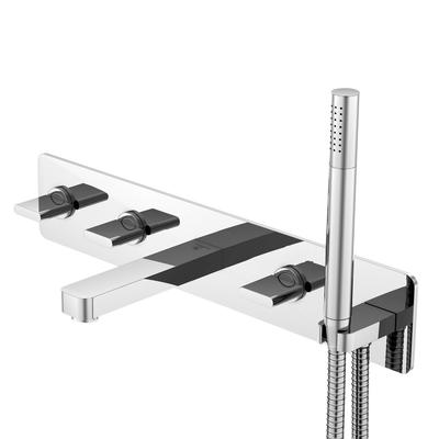 Steinberg Serie 230 5-Loch Wanne/Brause-Wandarmatur, 230.2692 2302692 Image