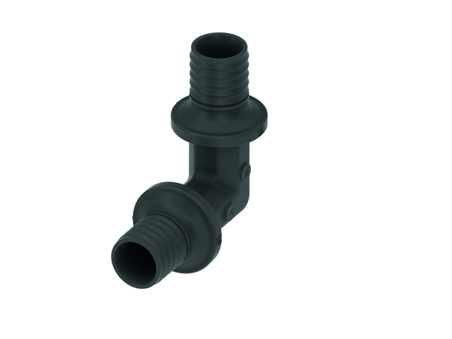 Tece flex Winkelkupplung 90 Grad Dim. 20 x 20, PPSU, 737020 737020 Image