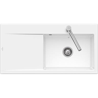 Villeroy & Boch Einbauspüle Subway Style 60 336201 1000x 510mm IB li aus Keramik Snow White cplus, 3 336200KG Image