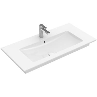 Villeroy & Boch Schrankwaschtisch Venticello, 4104AL01, B: 1000, T: 500mm, Weiß Alpin 4104AL01