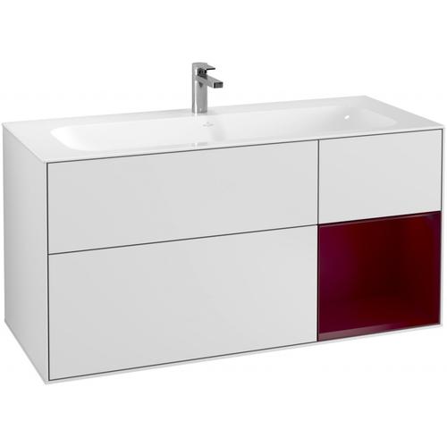 Villeroy & Boch Waschtischunterschrank Finion F07 1196x591x498mm mit Regalelement, F070HBMT F070HBMT