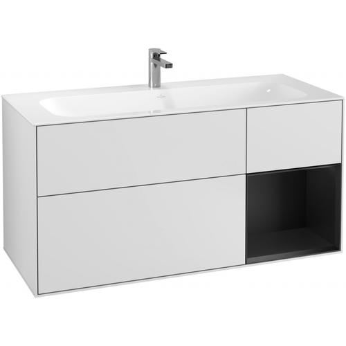 Villeroy & Boch Waschtischunterschrank Finion F07 1196x591x498mm mit Regalelement, F070PDMT F070PDMT