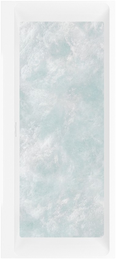 Villeroy & Boch Subway 3.0 rechteckige Badewanne, mit Whirlpoolsystem Hydropool Entry (HE), inklusiv UHE180SBW2B1VRW Image