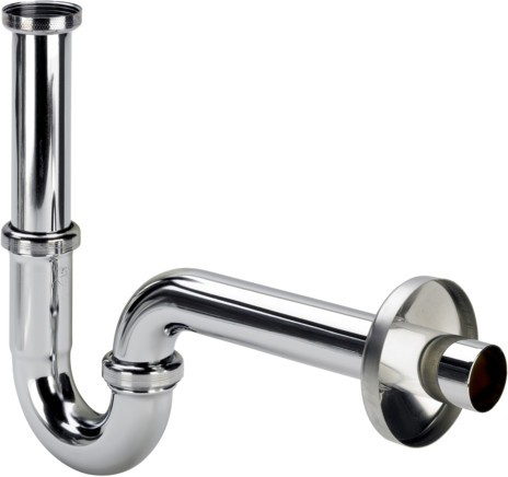 Viega Röhrengeruchverschluss Plus-Sifon 5611.5 in G1 1/4xG1 1/4 ms verchromt 101572 Image