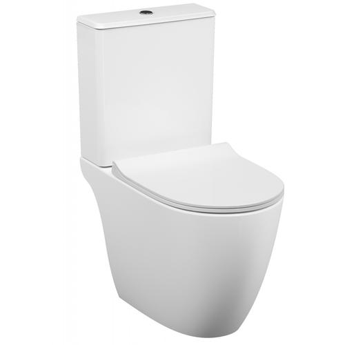 Vitra Sento T-WC-Kombination VitrAflush 2.0, Open Back, Weiß, 5988B003-0075 5988B003-0075