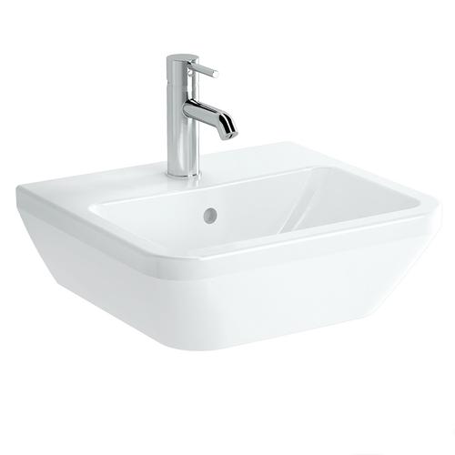 Vitra Integra Handwaschbecken 45 cm eckig Weiß, 7047B403-0001 7047B403-0001