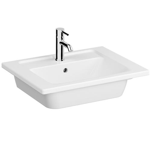 Vitra Integra Möbelwaschtisch 60 cm Weiß, 7055B003-0001 7055B003-0001