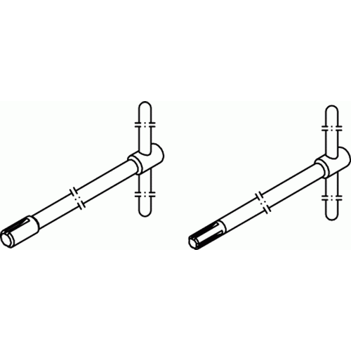 Zehnder Zubehör Nippelschlüssel für 2-Säuler 905020