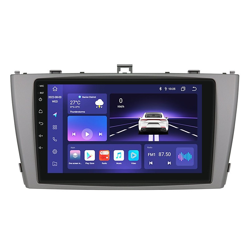 Android 12 Car Radio for Toyota Avensis T27 2008 - 2015 GPS Navigation Multimedia Player carplay