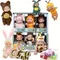 6 teile/satz Baby puppen, Pyjama Fee Baby puppen Spielzeug figuren Prinzessin Puppe Geschenk