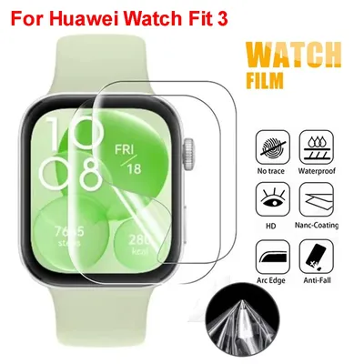 1–10 Stück Displayschutzfolie für Huawei Watch Fit 3, weiche TPU-Hydrogelfolie, explosionsgeschützte Schutzfolien für Huawei Fit 3 Image