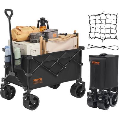 Mophorn - vevor Bollerwagen 855 x 500 x 1070 mm Kinderwagen aus 600D Oxford-Stoff mit Image